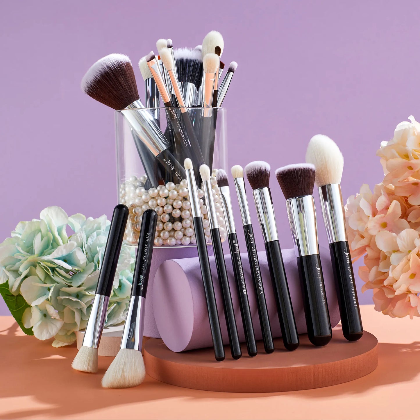 Jessup Makeup brushes 25pcs Make up Brush set